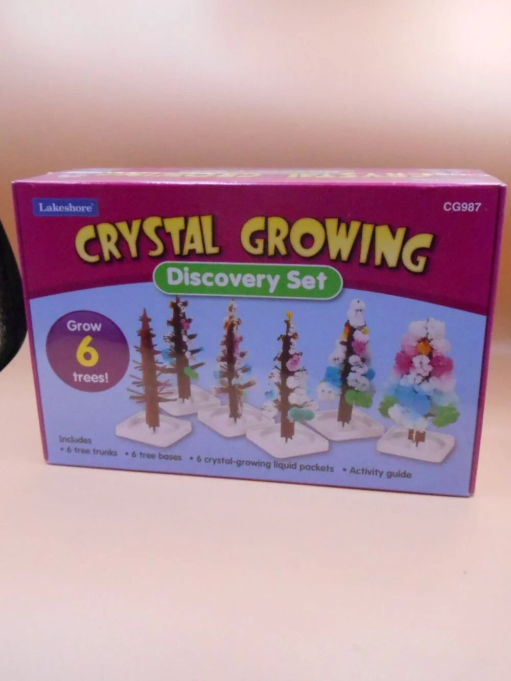 LAKESHORE CRYSTAL GROWING DISCOVERY SET CG987 NWT